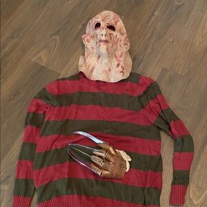Freddy Krueger Nightmare on Elm Street Adult Halloween Costume‎